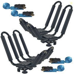 2 Pairs Kayak Roof Rack for Car Top Roof Mount Carrier