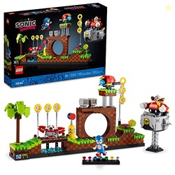 LEGO Ideas Sonic The Hedgehog  Green Hill Zone 21331 Collectible Set, 