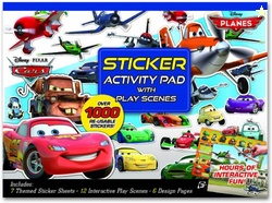 Disney Pixar Cars/Planes Ultimate Sticker Activity Pad with Barn Bots 
