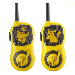 eKids Pokemon Walkie Talkies Pikachu Toys FRS Walkie Talkies for Kids 