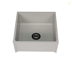 Zurn Z1996-24 Z1996 24" x 24" Mop Basin with PVC Drain Assembly