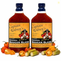 Captain Rodney's Boucan Pepper Glaze 18 oz (2 Pack)