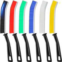 6Pcs Hard Bristle Crevice Cleaning Brush, Multifunctional Premium Crev