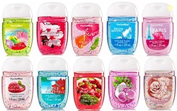 Bath & Body Works PocketBac Hand Sanitizer Classic Favorites 10pc Bund