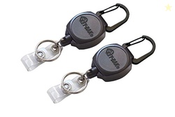 Key-Bak Sidekick Professional Heavy Duty Self Retracting ID Badge / Ke