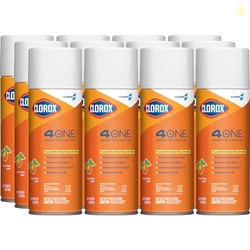 CloroxPro 4 in One Disinfecting Cleaner, Industrial Cleaning, 14 Ounce