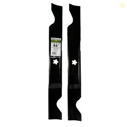 MaxPower 561739B 2 Blade Set for 46" Cut Craftsman, Husqvarna, Poulan 