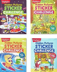 Highlights Hidden Pictures Sticker Challenge Sticker Book Set for Kids