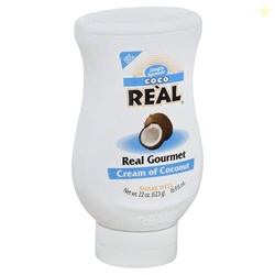 Coco Real Cream of Coconut 22 OZ (Pack of 3)