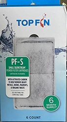 Top Fin Silenstream PF-S Small Filter Cartridges (6 Count) Refill for 