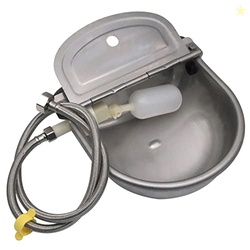 304 Stainless Steel Automatic Livestock Waterer with Float Valve and 3
