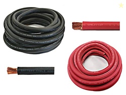 4/0 Gauge 4/0 AWG 10 Feet Black + 10 Feet Red Welding Battery Pure Cop