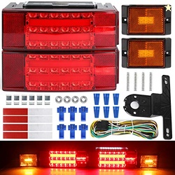 LINKITOM New Submersible LED Trailer Light Kit, Super Bright Brake Sto