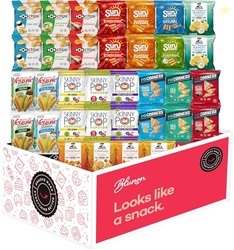 Snacks Variety Pack for Adults - Snack Box Care Package Gift Box - Bul