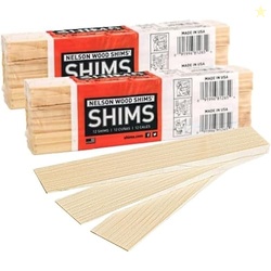 Nelson Wood Shims 8" 24 Pack - Kiln Dried Wood