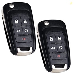 SUPALAND Key Fob Replacement Fits for Chevy Cruze Equinox Camaro Impal