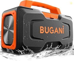 BUGANI Bluetooth Speakers, 80W Powerful Portable Wireless Speaker IPX7