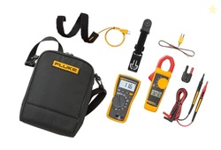 Fluke 116/323 Multimeter and Clamp Meter HVAC Combo Kit, AC/DC Voltage