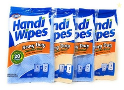 Handi Wipes Heavy Duty Reusable Cloths, Color May Vary - 3 Count (Pack