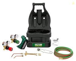 ESAB Victor 0384-0945 G150 J-P Light Duty Gas Welding Outfit Tote Kit 