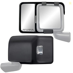 K Source Snap & Zap Custom Fit Towing Mirror Pair for Jeep Wrangler, G