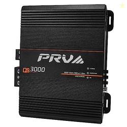 PRV Audio QS3000 1 Ohm 3000 Watt Amp Car Audio Amplifier Full Range HD