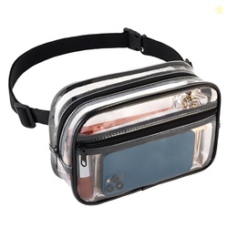 Clear Fanny Pack for Stadium Events - Clear Bag for Women Men | Lightw