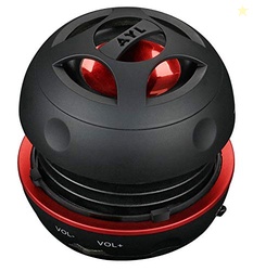 AYL Mini Speaker System, Portable Plug-in Speaker with 3.5mm Aux Input