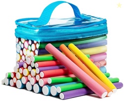 Tifara Beauty Salon Heatless Flexible Hair Rollers Curlers 42-pack 7" 