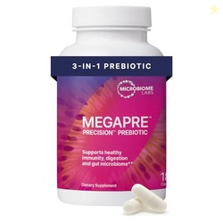 Microbiome Labs MegaPre Prebiotic Fiber Supplement in Vegetable Capsul