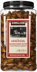 Kirkland Signature H.K Anderson Valencia Peanut Butter Filled Pretzel 