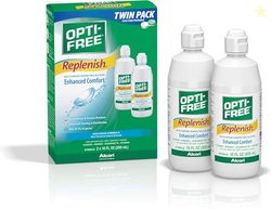 Opti Free Replenish, Multi Purpose Disinfecting Solution with Lens, 20