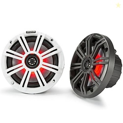 KICKER KM65 6.5-Inch (165mm) Marine Coaxial Speakers with 3/4-Inch Twe