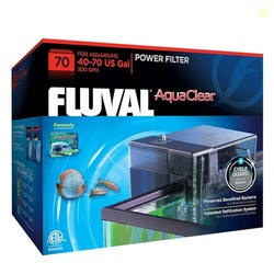 AquaClear 70 Power Filter, Fish Tank Filter for 40- to 70-Gallon Aquar