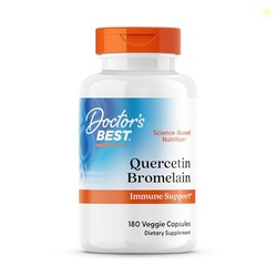 Doctor's Best Quercetin Bromelain, Immunity Support Capsule, Heart, Jo