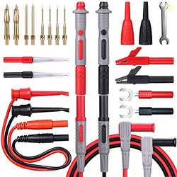 Bionso 25-Piece Multimeter Leads Kit, Professional and Upgraded Test L