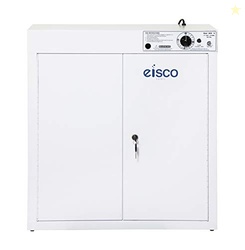 EISCO Goggle Sanitizer - UV Sanitizing Cabinet - Holds 36 Goggles - Wa
