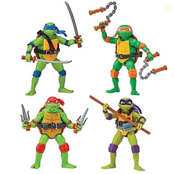 Teenage Mutant Ninja Turtles: Mutant Mayhem Basic Figure Turtle 4-Pack
