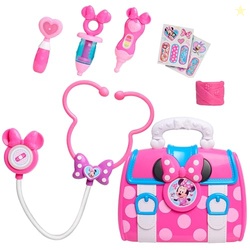 Disney Junior Minnie Mouse Bow-Care 8-Piece Doctor Kit for Toddlers Ag