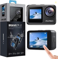 AKASO Brave 7 LE 4K30FPS 20MP WiFi Action Camera with Touch Screen EIS