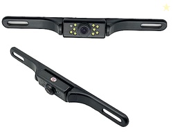 YIMU Car Backup Camera, License Plate Camera with 7 LED Lights Rear Ca