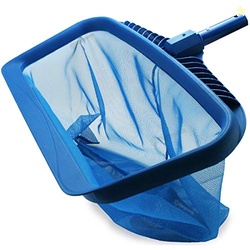 STARGOODS 20" Pool Skimmer Net - Heavy-Capacity Deep Bag Leaf Rake for