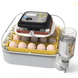 MATICOOPX 20 Egg Incubator with Humidity Display, Egg Candler, Automat