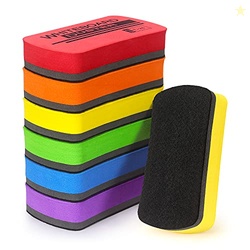 6 Pack Dry Erase Eraser Magnetic Whiteboard Dry Erase Eraser for White