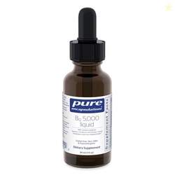 Pure Encapsulations B12 5,000 Liquid - Vitamin B12 Methylcobalamin Sup
