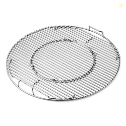 Weber Gourmet BBQ System Hinged Cooking Grate  Add Charcoal Without Re