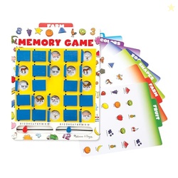 Melissa & Doug Flip-to-Win Portable Wooden Travel Game Board with 25 F