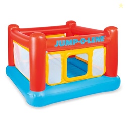 Intex Inflatable Jump-O-Lene Trampoline Bounce House with Crawl-Thru D