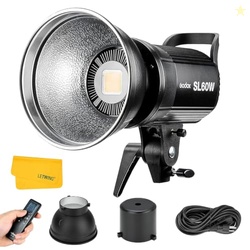 Godox SL-60W SL60W Daylight Led Video Light, 5600K Bright Studio Led L