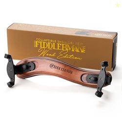 Fiddlerman Wood Violin Shoulder Rest for 4/4 and 3/4 with Collapsible 